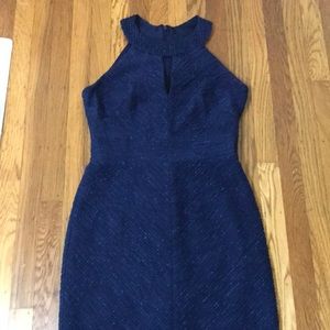 Eliza J Navy Dress